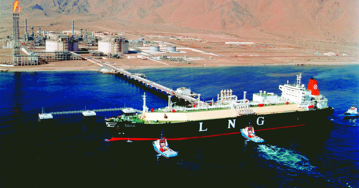 5.9 مليون طن صادرات سلطنة عمان من الغاز الطبيعي المسال خلال 6 أشهر